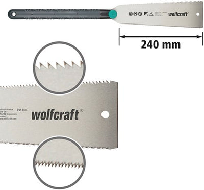 Wolfcraft japanse zaag | 240mm | 1 stuk - 6951000