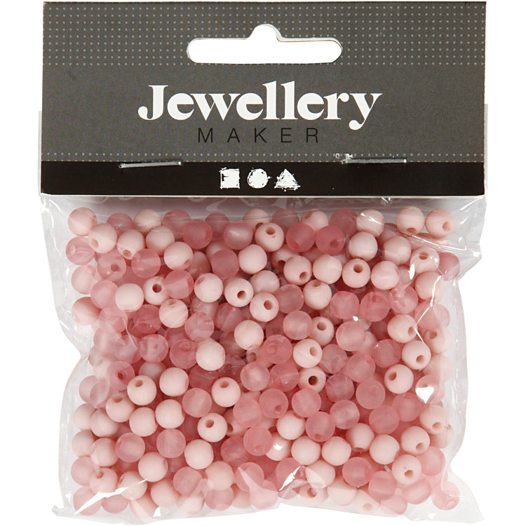 Https: www.cchobby.nl plastic-kralen-d-6-mm-gatgrootte-2-mm-ca-150-stuk-roze-40-gr-1-doos