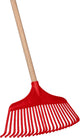 Talen tools – bladhark – basic – kunststof – houten steel – 140 cm