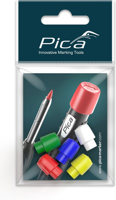 Pica dry 55801 gekleurde doppen 5 stuks