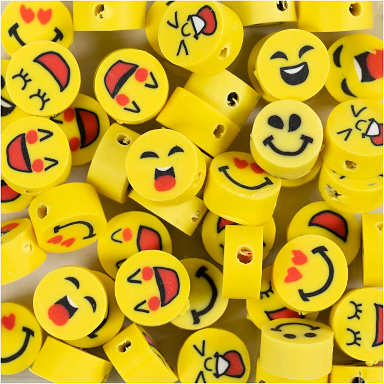 Https: www.cchobby.nl figuurkralen-emoji-d-10-mm-gatgrootte-1-5-mm-200-stuk-1-doos