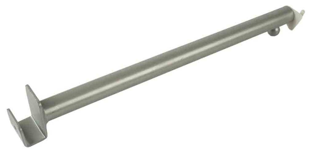 Unbranded stelling confectiehaak recht m nop 300mm ral9006
