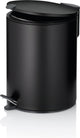 Kela pedaal afvalemmer, 5 l, zwart - | mats