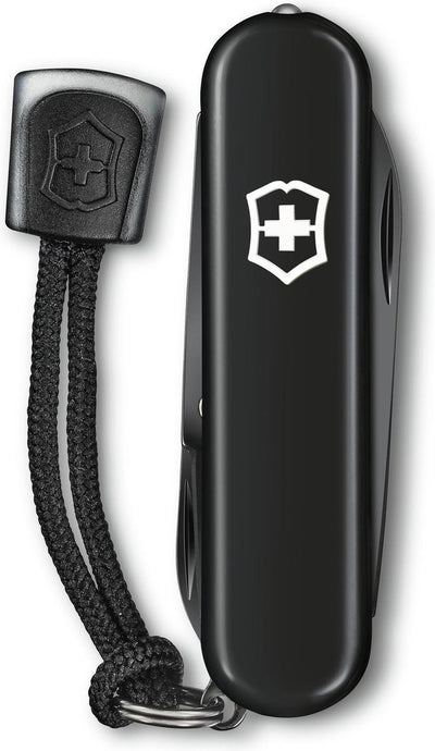 Victorinox signature lite onyx black - zwitsers zakmes - 8 functies - cellidor - giftbox