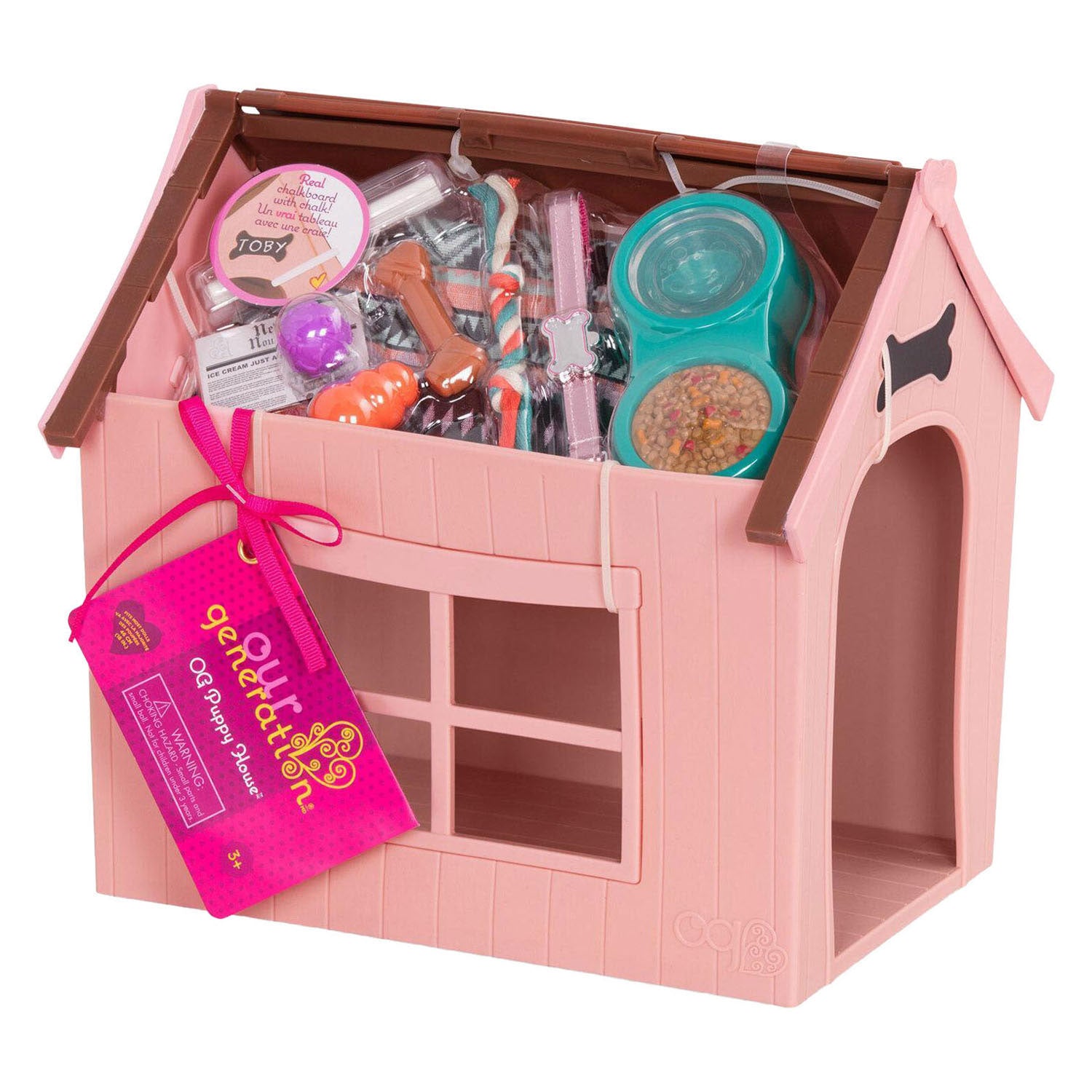 Hondenhok met accessoires