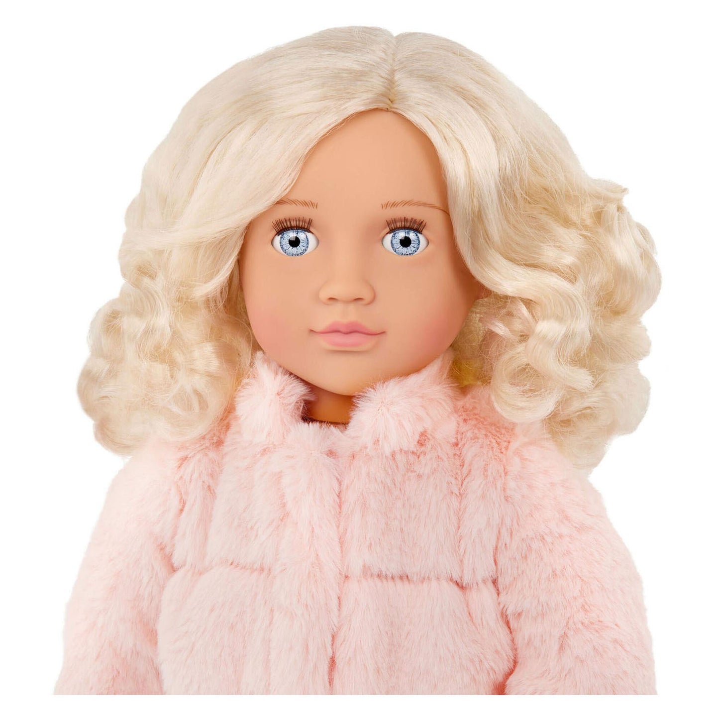 Our generation ava pop met bontjas - 46cm