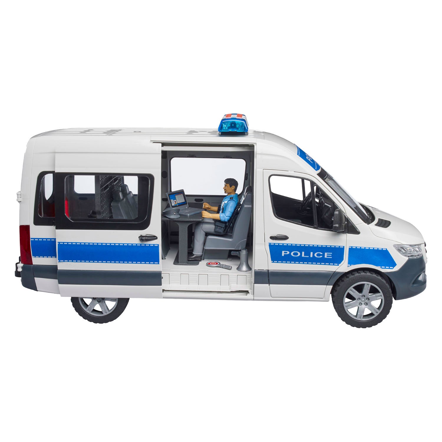 Bruder mercedes benz sprinter politiehulpvoertuig kant-en-klaar model hulpdienstvoertuig (model)