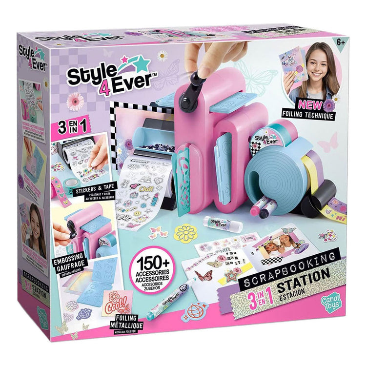 Style 4 ever scrapbooking 3-in-1 knutselset