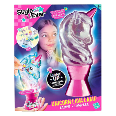Style 4 ever eenhoorn lava lamp