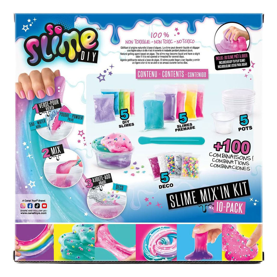 So slime mix'in kit - 10dlg.