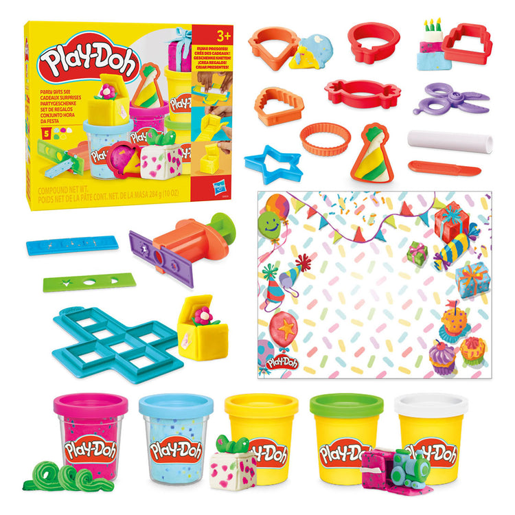 Play-doh party gifts set speelset