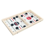Houten sling puck speed shuffle tafelspel - afbeelding 1