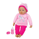 Babypop beatrice met functies - 38cm - afbeelding 1
