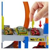 Hot wheels mega loop garage - racebaan - afbeelding 5