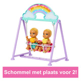 Barbie skipper babysitter - babykamerspeelset met pop, tweeling en accessoires - afbeelding 3