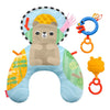 Fisher-price zintuiglijke avonturen buikligtrainer - voor pasgeborenen met bijtring en rammelaar