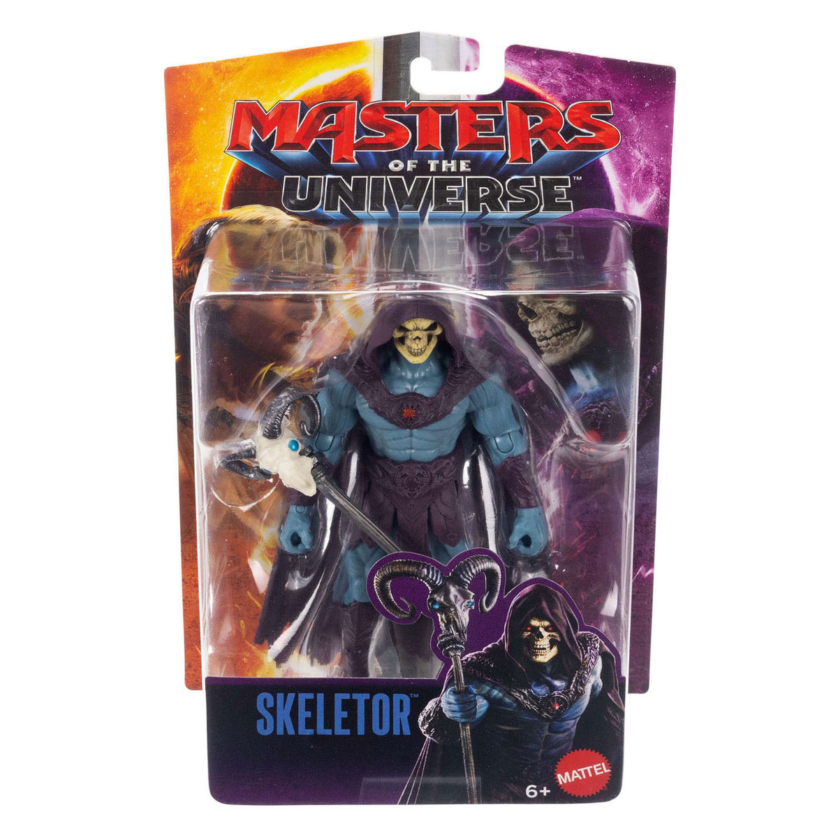 Masters of the universe speelfiguur skeletor - 14cm