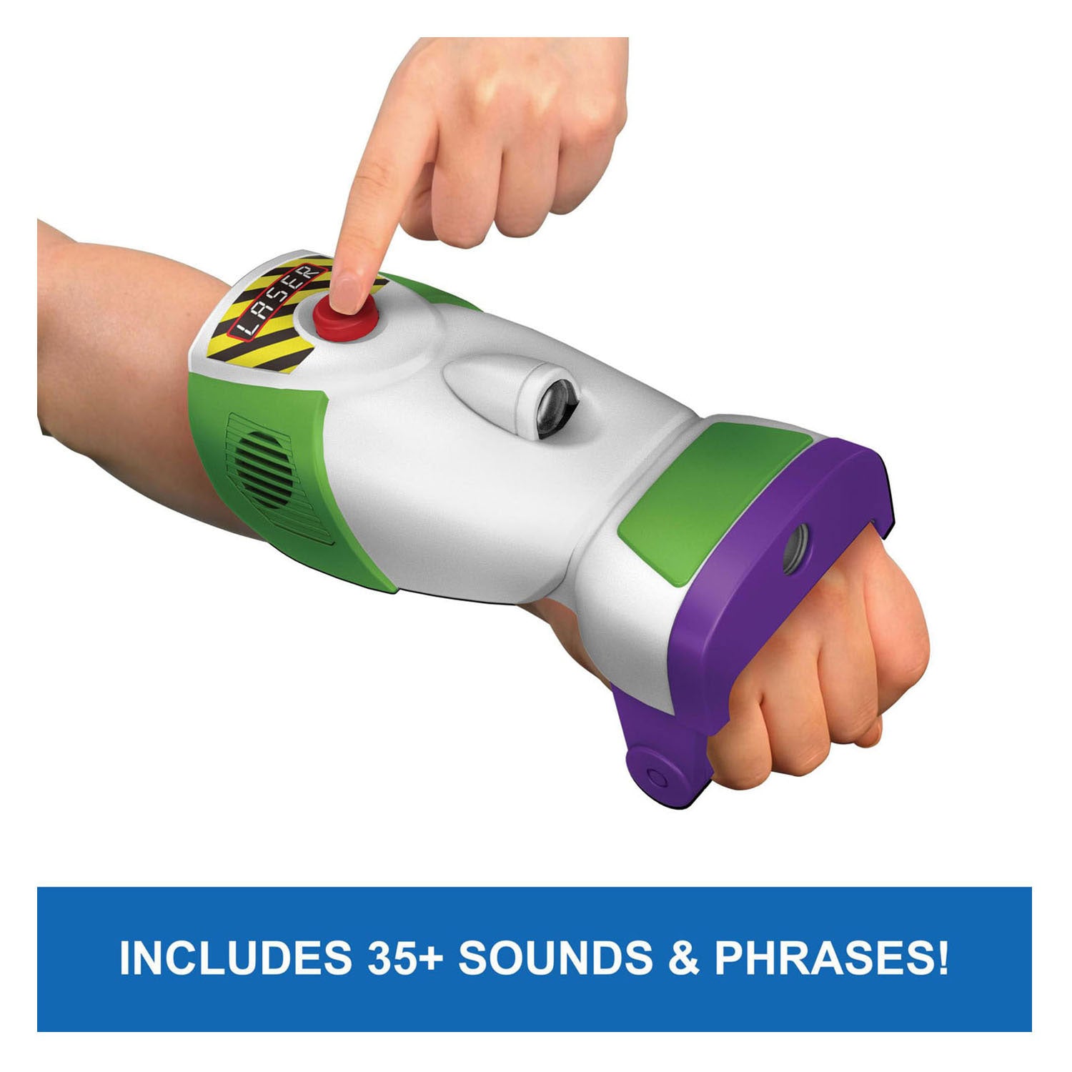 Mattel toy story 5 - star command blaster buzz handschoen