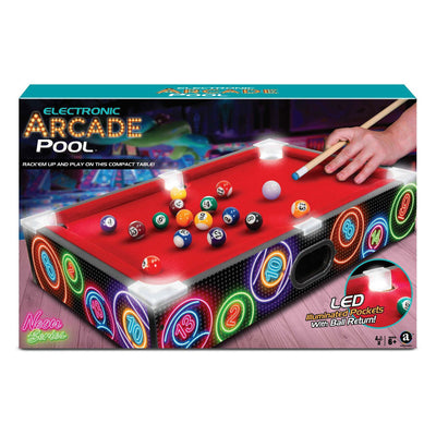 Rc aade pool tafelbiljart neon series - 52x32x10cm