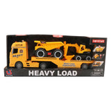 Dieplader met dump truck en graafmachine - 54cm - afbeelding 2