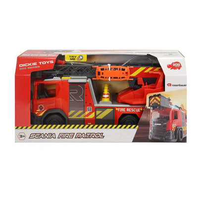 Dickie scania brandweerwagen met licht en geluid - 35cm