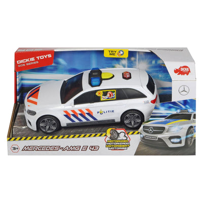 Dickie sos politie mercedes amg e43 1:16