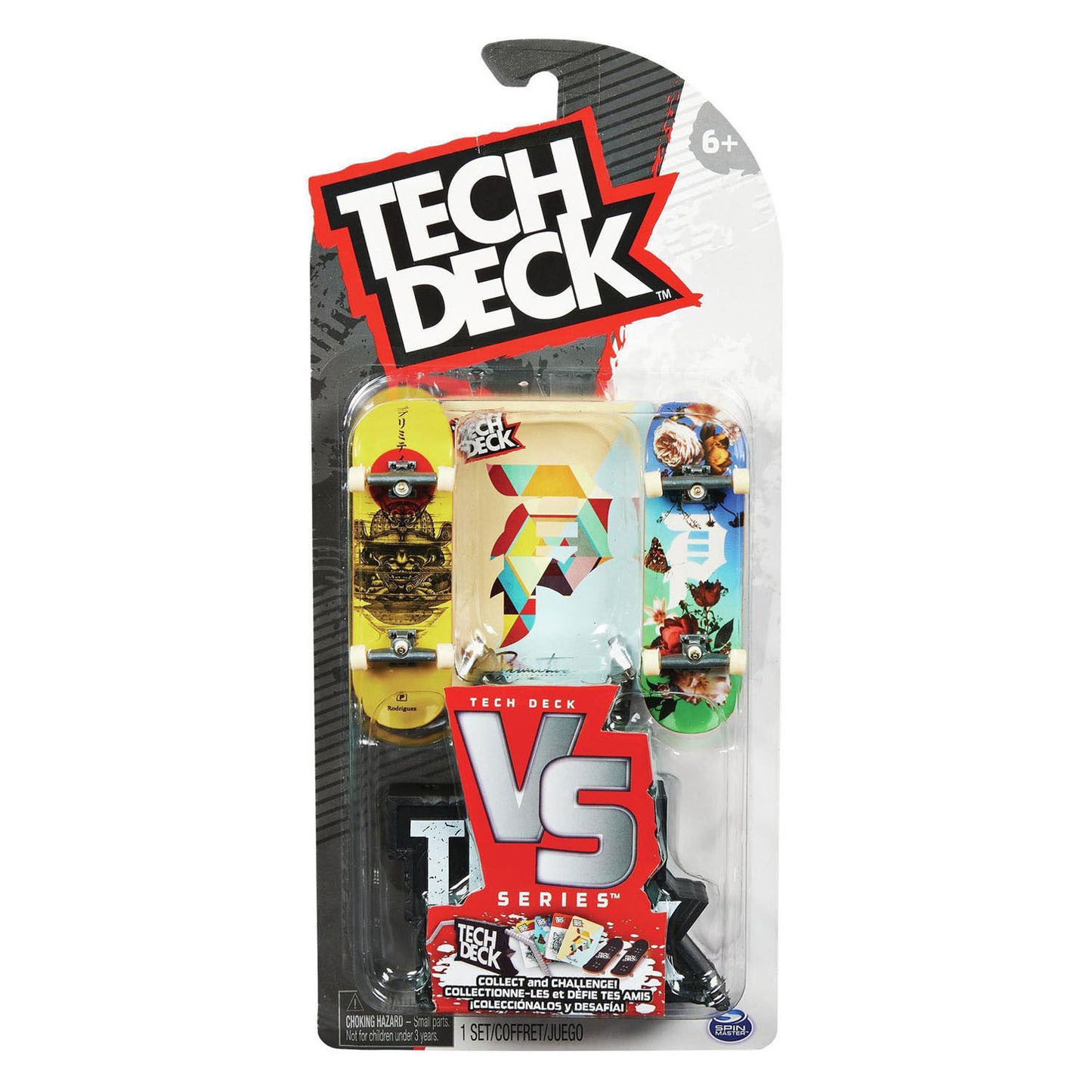Spin master tech deck versus series set met 2 vingerskateboards