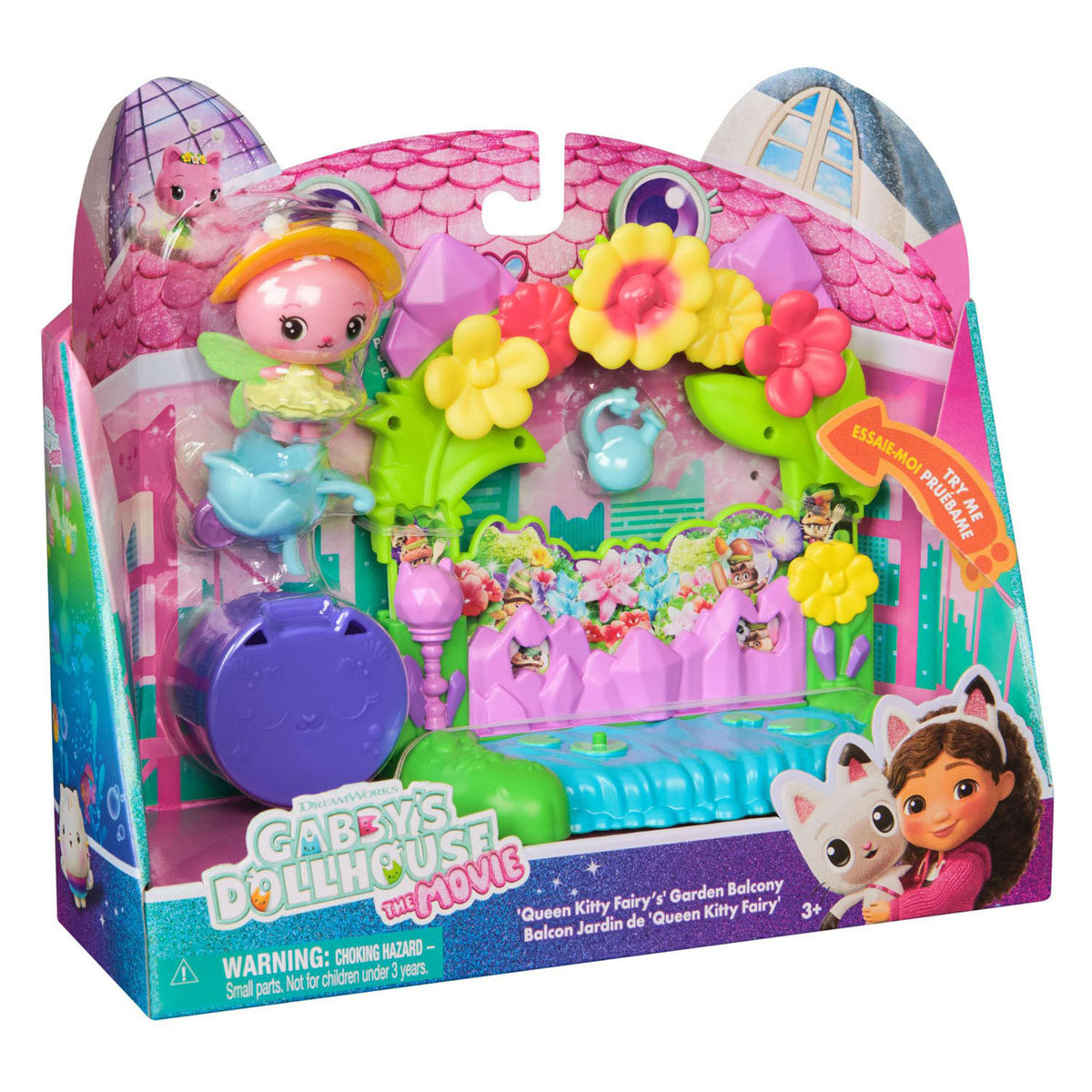 Spin master gabby's poppenhuis the movie balkon kitty fee | 2 stuks