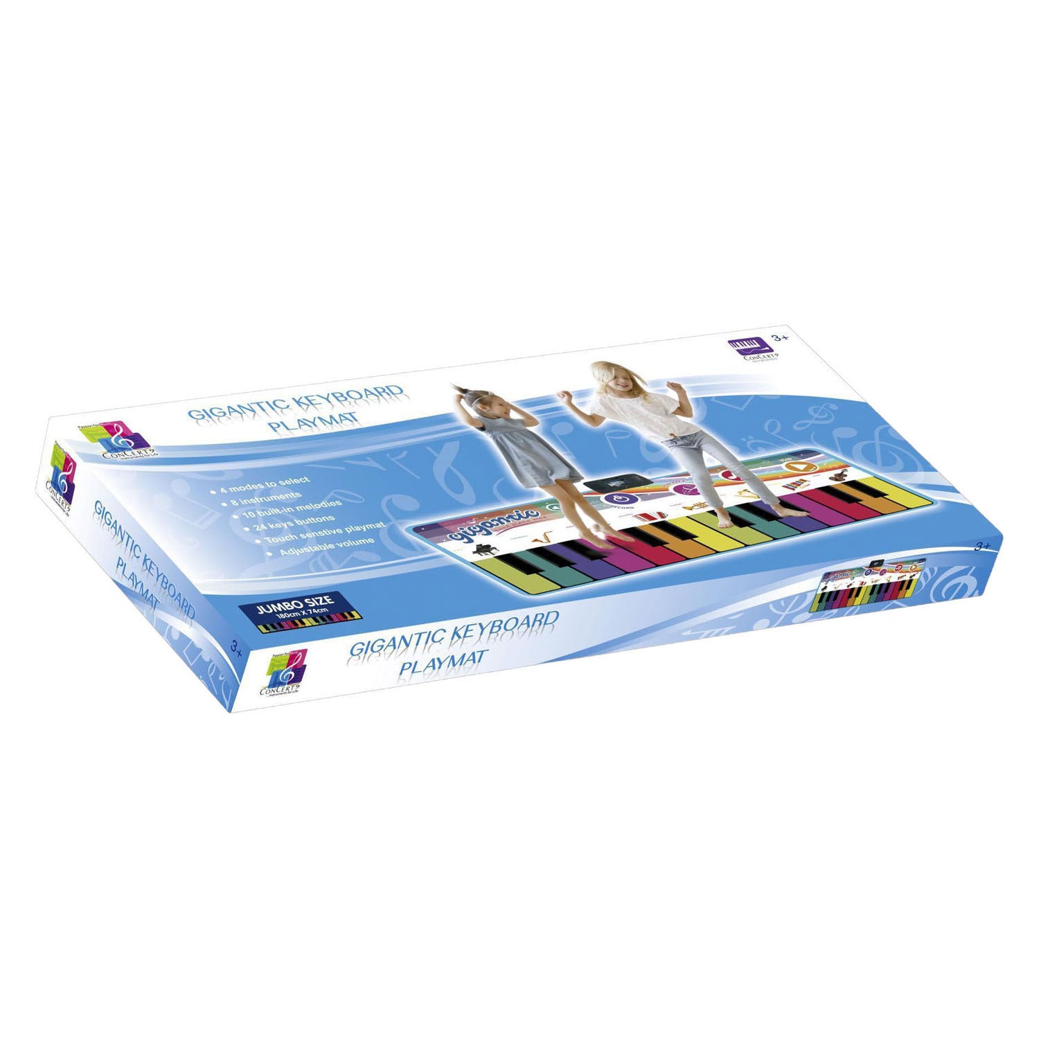 Gigantic piano mat