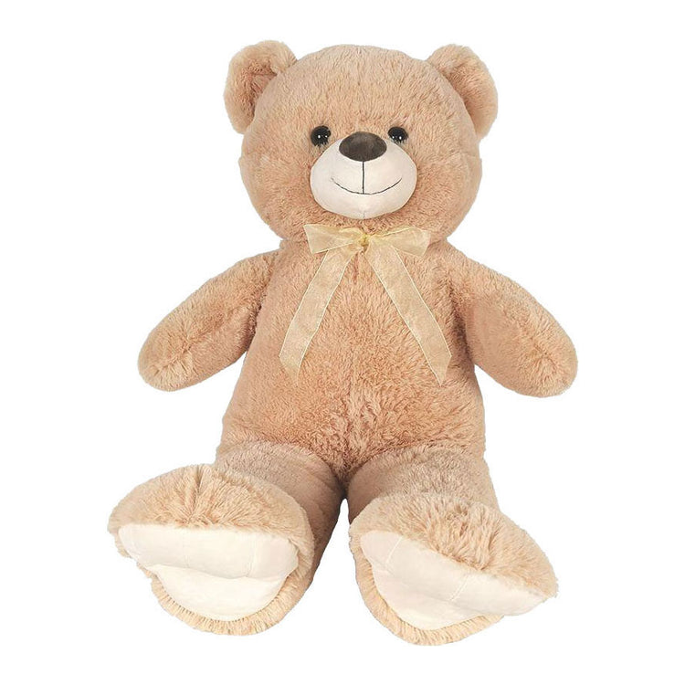 Knuffelbeer met strik - 100cm