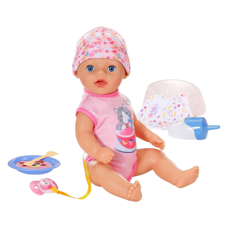 Baby born soft touch little girl lena roze - 36cm