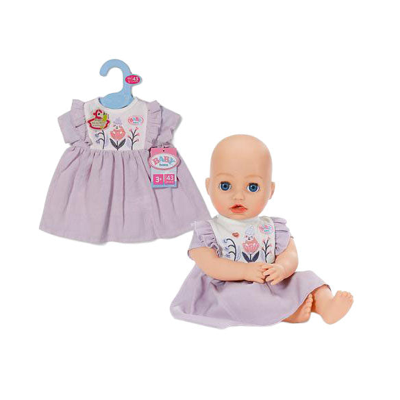 Baby born forest kleedje - 43cm