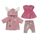 Baby born jas en jurkset - 43cm