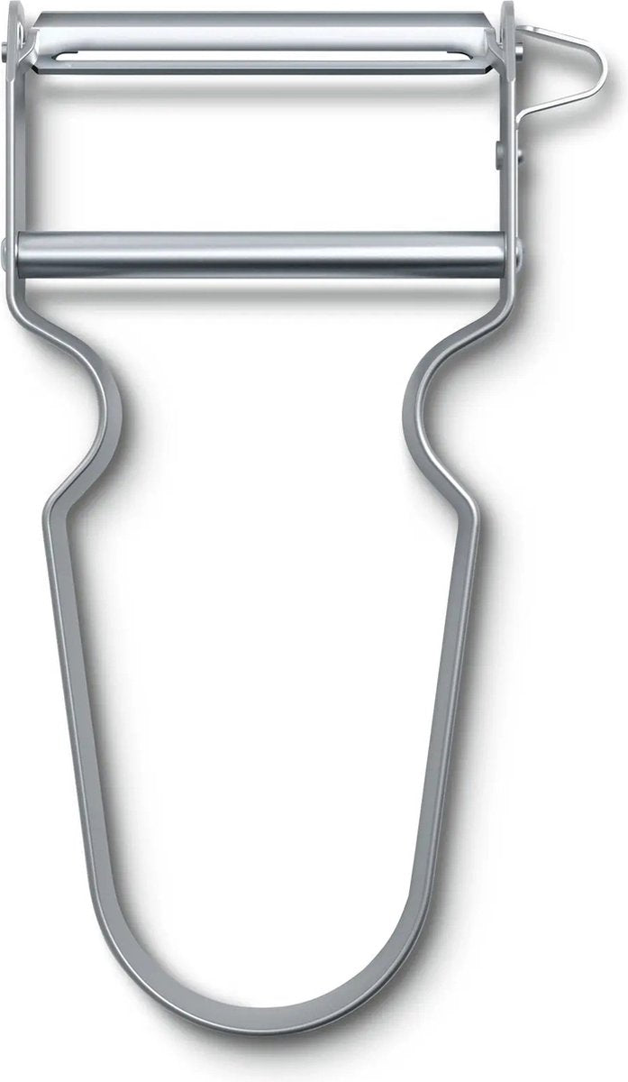 Victorinox rex peeler – iconische dunschiller – ultra-scherp – ergonomisch – aluminium – geborsteld