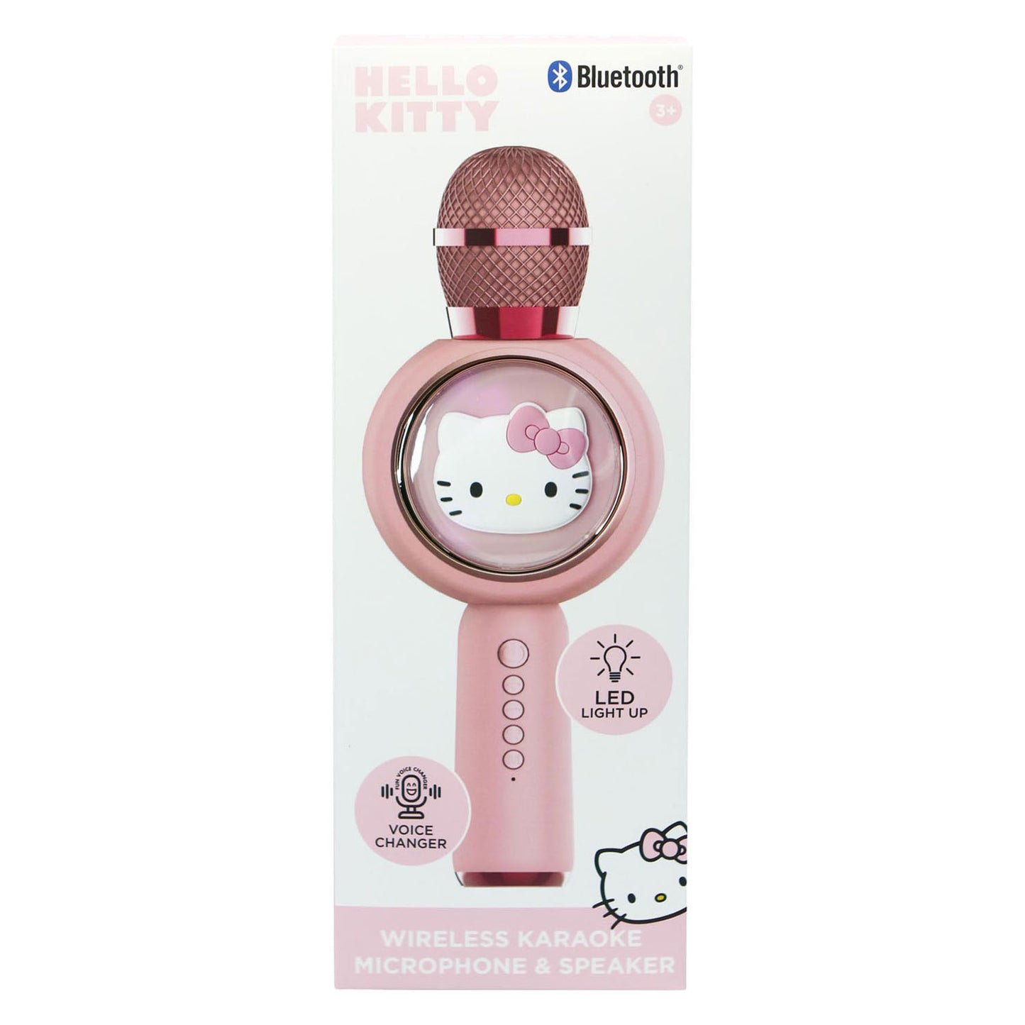 Otl technologies hello kitty bluetooth karaoke microfoon met ledverlichting