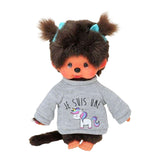 Bandai monchhichi - unicorn pluche - afbeelding 1