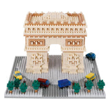 Bandai nanoblock bouwset arc de triomphe deluxe - 1560st. - afbeelding 3