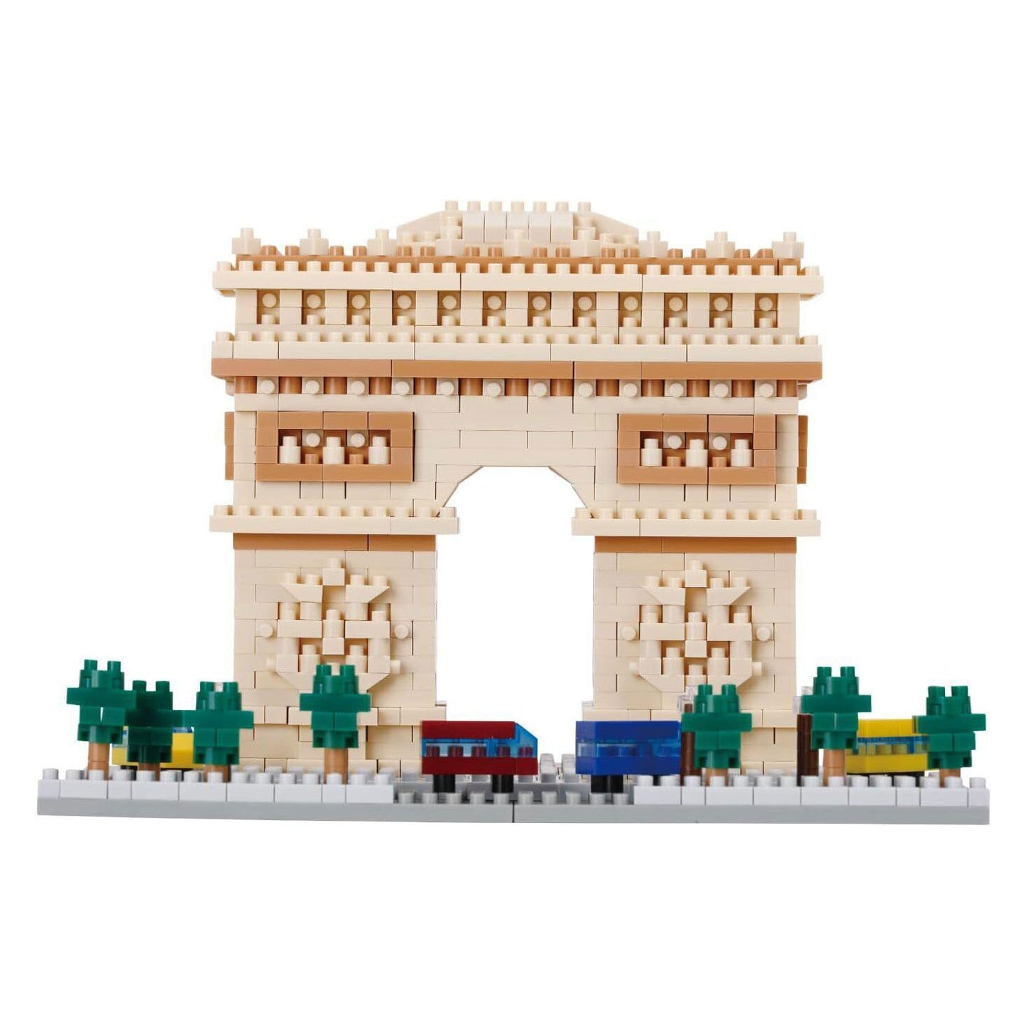 Nanoblock bouwset arc de triomphe deluxe - 1560st.