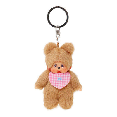 Bandai monchhichi - bearchhichi sleutelhanger