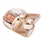 Elegance babyto babypop beige berenpakje met dekentje - 35 cm - afbeelding 3