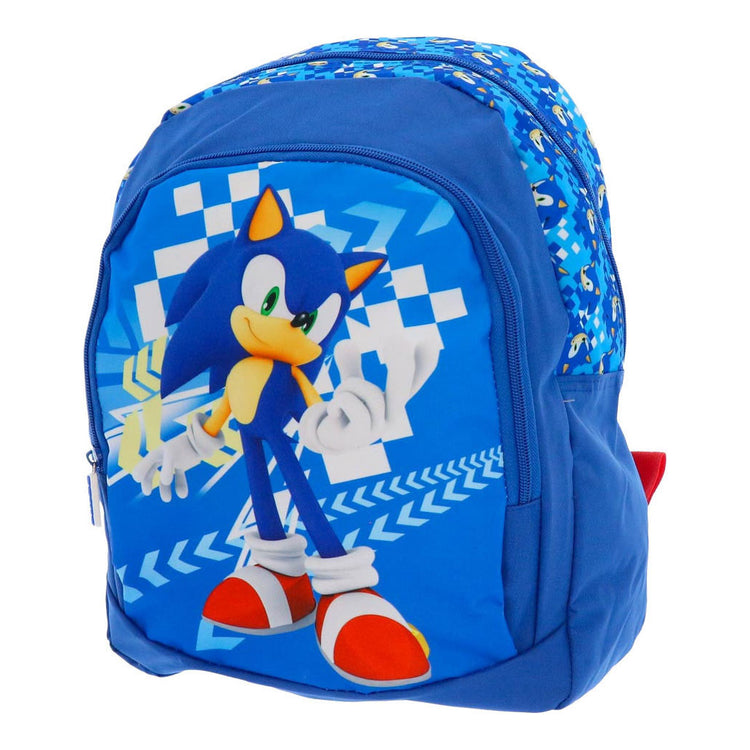 Sonic rugzak met 2 compartimenten - 38x28x16cm