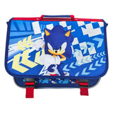 Sonic schooltas met 2 compartimenten en voorvak - afbeelding 1