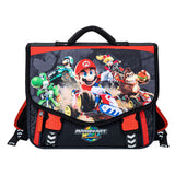 Super mario schooltas met 2 compartimenten en voorvak - afbeelding 1