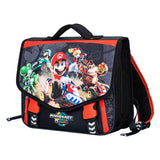 Super mario schooltas met 2 compartimenten en voorvak - afbeelding 2