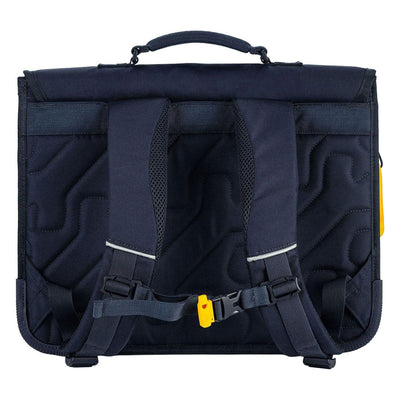 Stones and bones glitter butterfly navy cedar schooltas