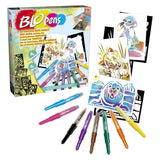 Blopens knutsel set babydieren met 8 blaaspennen - afbeelding 3