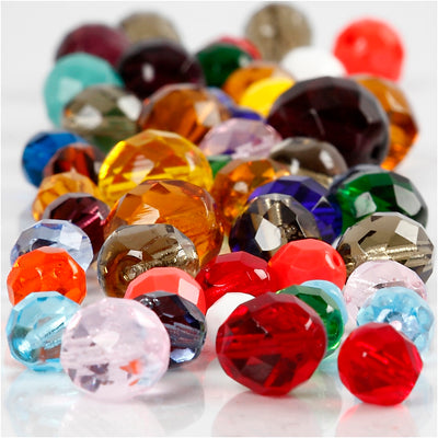 Creativ company http: www.cchobby.nl facet-glaskralen-afm-3-15-mm-gatgrootte-0-5-1-5-mm-ca-450-stuk-diverse-kleuren-400-gr-1-doos