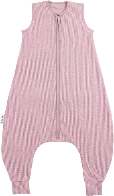 Meyco baby studio collection classic slaapoverall jumper - purple pink - 80cm - 1.0 tog