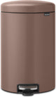 Brabantia newicon prullenbak - 20 liter - satin taupe