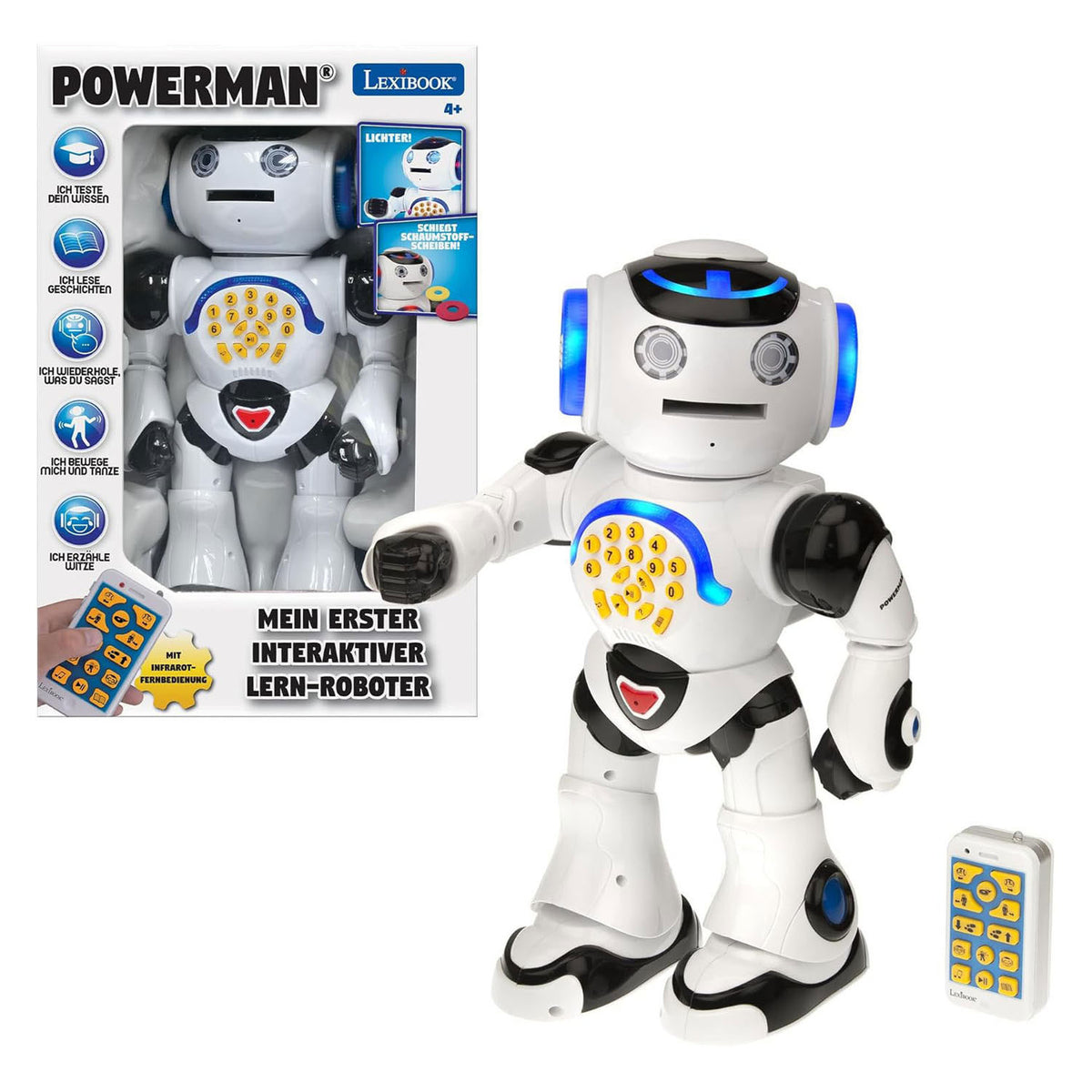 Rc powerman interactieve robot nl